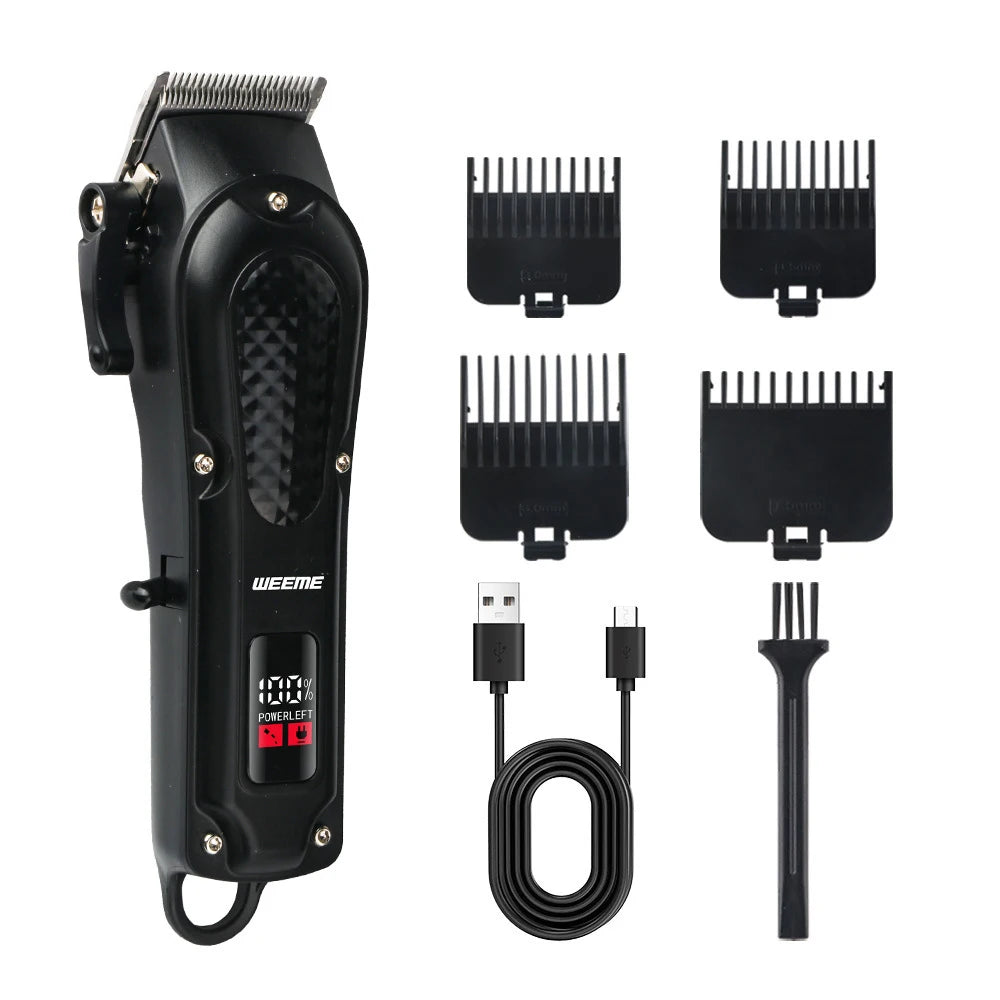 2026 New Arrival！Professional USB Rechargeable Hair Clipper & Beard Trimmer, Cordless, Ideal Gift For Men