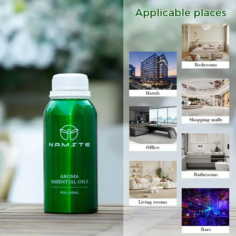 Namste Natural Oils 500ml For Aroma Diffuser Perfume Oil Air Freshener Smell For Home Fragrance Device Hotel Scent Diffuser Oil