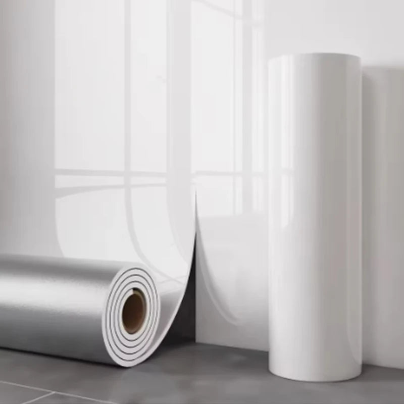 1 Roll Marble Thick Foam Bedroom Wallpaper Imitation Ceramic Tile Self-Adhesive Wallpaper Kitchen Anti Oil Stain Wall Sticker
