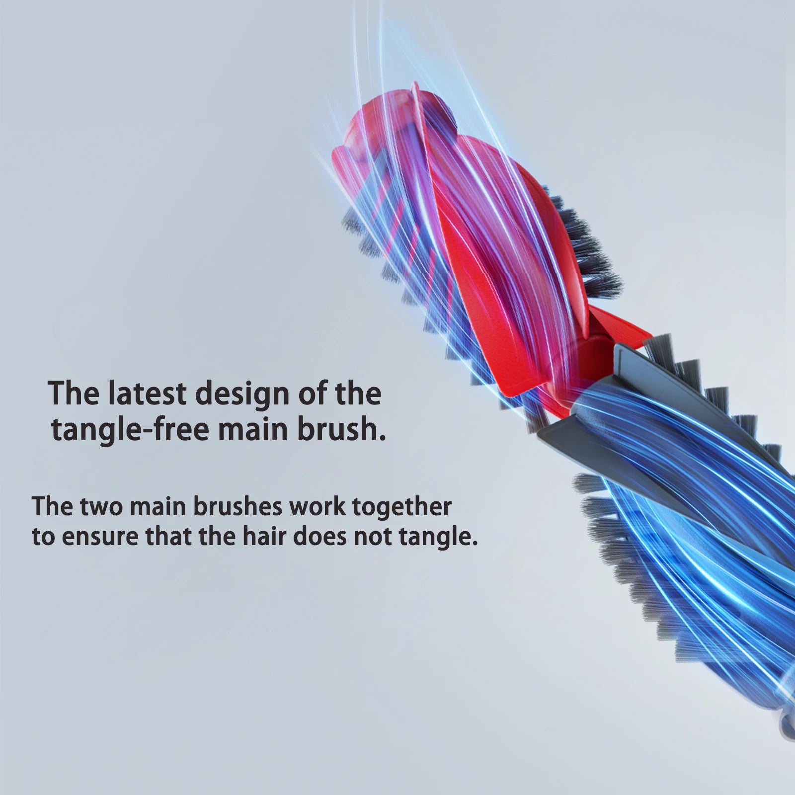 Original Roborock Accessories Main Brush*2 For Qrevo Curv/QRevo S5V/QRevo Curv S5X/QRevo Edge S5A/P20 Pro/Saros 10R/Saros 10