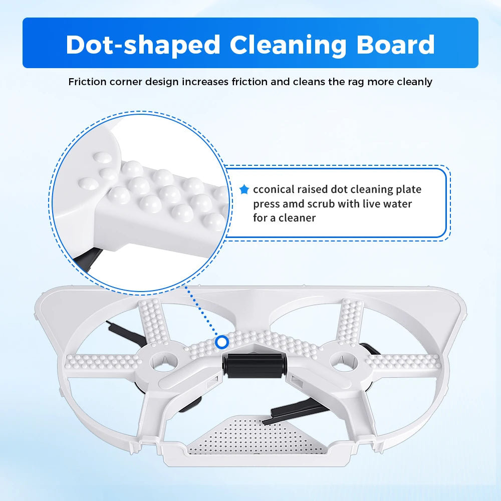 For Dreame X40 Ultra/X30 Ultra/L30 Ultra/S30PU/L10s Ultra Gen 2/L10s Pro Ultra Robot Arm Series Base Station Cleaning Tray Parts