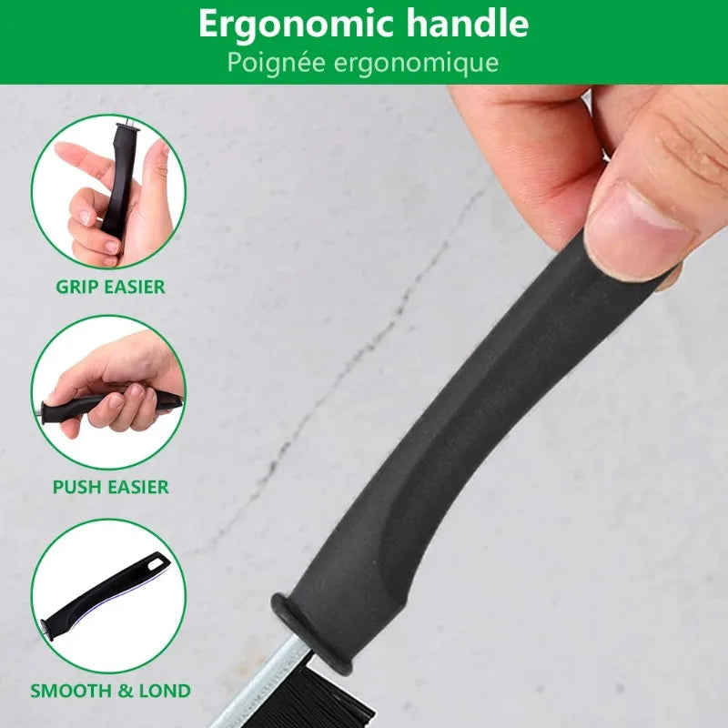 Hard Bristle Crevice Cleaning Brush for Fine Seam Corners Groove Window Cleaning Tools Kitchen Bathroom Home Tiles Joints Brush