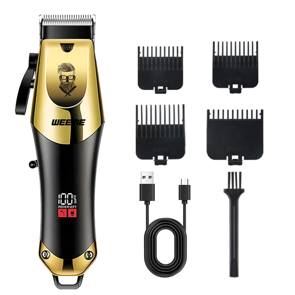 2026 New Arrival！Professional USB Rechargeable Hair Clipper & Beard Trimmer, Cordless, Ideal Gift For Men