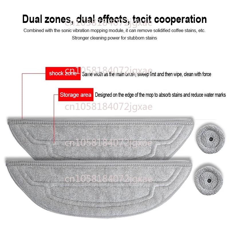 Roborock S8 MaxV Ultra robot Vacuum Cleaner Accessories mop Choth vacuum bags Side Brush Filter Replaceable Spare Parts
