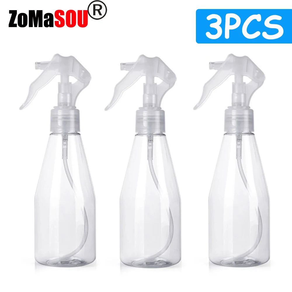 200ml 1-9Pcs Top Hand Trigger Spray Bottle Plastic Cleaning Water Sprayer Perfume Atomizer Empty Bottle Kitchen Gardening Tools