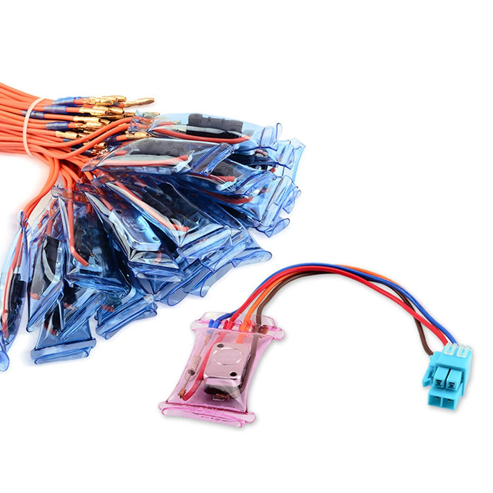 Bimetallic Replacement Refrigerator Defrost Thermostat 4 Wire -7 Degrees Bimetal Fridges Defrost Thermostator Accessories