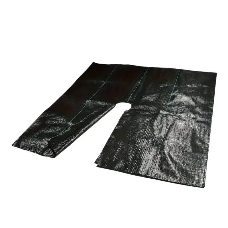 10 Pieces Reusable Weed Barrier Fabric with Moisture Retention - Biodegradable PP Plant Protection Mat, Breathable Garden Ground