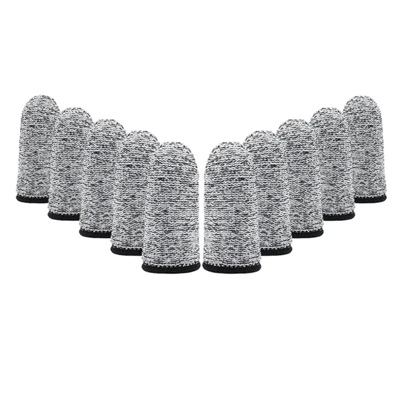 Level 5 Anti-Cut Finger Cover High-Strength Safety Flexible Anti Cut Fingertip Gloves Kitchen Tool Reusable and Durable