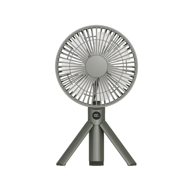 Multifunctional Camping Fan With Tripod Portable Design, Suitable For Outdoor Desktop Use, Ideal For Tent Ceiling