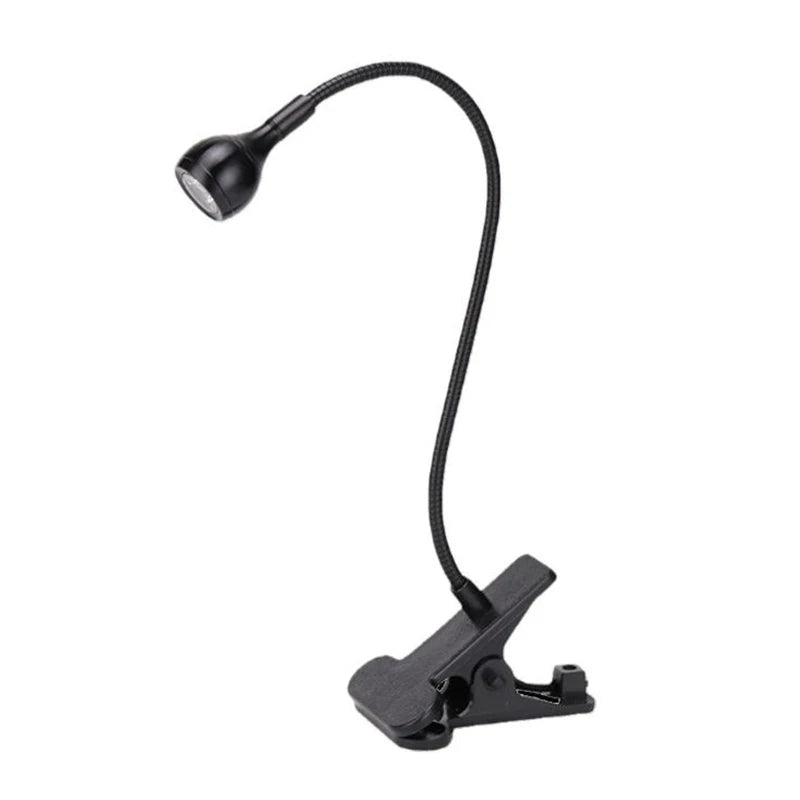 USB LED Table Lamp Reading Book Lights Home Flexible Night Lights For Bedroom Bedside Living Room Office Lighting Desk Lamp With Clip Holder Luminaria