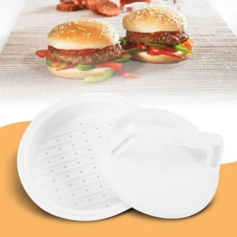 1pc Hamburger Press Stuffed Burger Press Plastic Meat Grill Party BBQ Burger Maker Mould Hamburger Maker Kitchen Tool