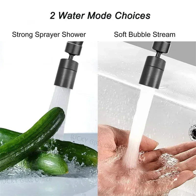 360° Basin Faucet Adapter Do Kranu Spray Filter Accessory Kitchen Sink Splash 2 Rotary Adjustable Washbasin Proof Shower Kitchen