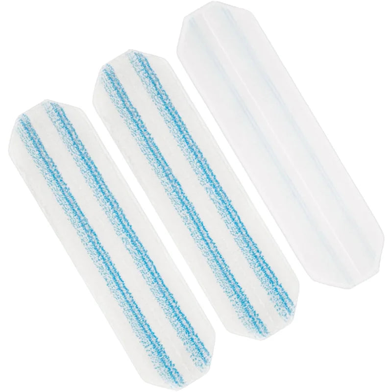 Replacement Rags Fit For Vileda H2prO Flat Mop System , Washable Reusable Microfiber Mop Pad | Safe On Wood Floors, Vinyl, Tile