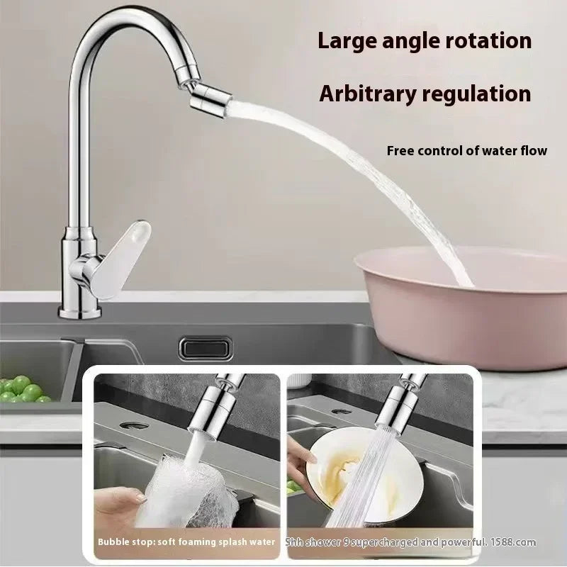 360° Basin Faucet Adapter Do Kranu Spray Filter Accessory Kitchen Sink Splash 2 Rotary Adjustable Washbasin Proof Shower Kitchen