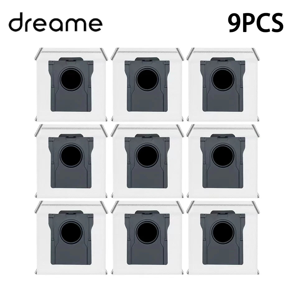 Dreame X40 Ultra / X40 Pro / L40 Ultra Robot Vacuum Spare Parts Main Side Brushes Mop Cloths HEPA Filters Dust Bags Accessories