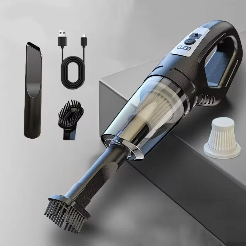 Car Multifunctional Vacuum Cleaner Handheld Powerful Suction Rechargeable Car and Home Small Cordless Vacuum Cleaner for Two-Per
