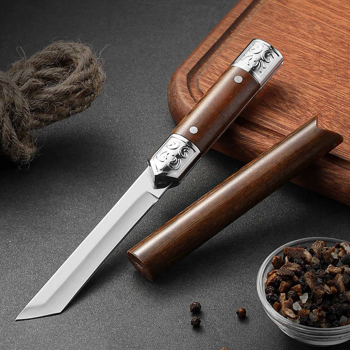 Fruit knife Home fixed blade small knife Sharp high hardness portable outdoor portable pencil straight knife,kitchen knife