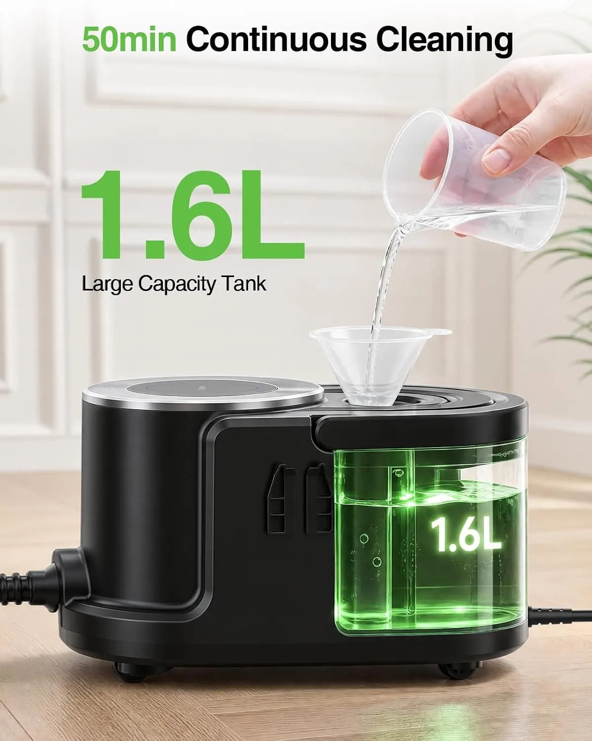 Taskstar 22-in-1 Steam Cleaner High Pressure Steam 1.6L Water TanK MultiFunction