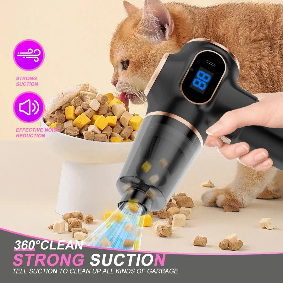 TINSOL Wireless Vacuum Cleaner Dual Use for Home and Car High Power Home Appliance With Display Screen Carpet Sofa Car Cleaner