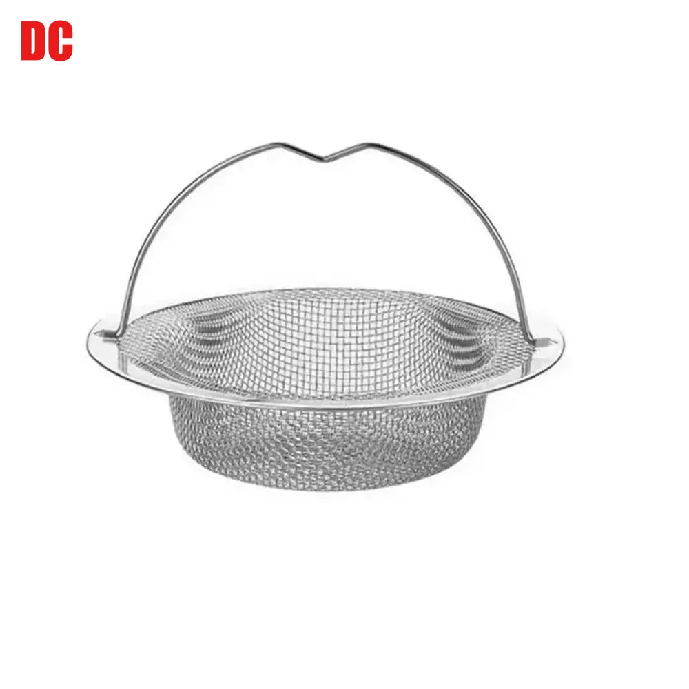 1Pc Stainless Steel Kitchen Sink Filter, Garbage Food Residue/Hair Catcher, Keep Your Bathtub