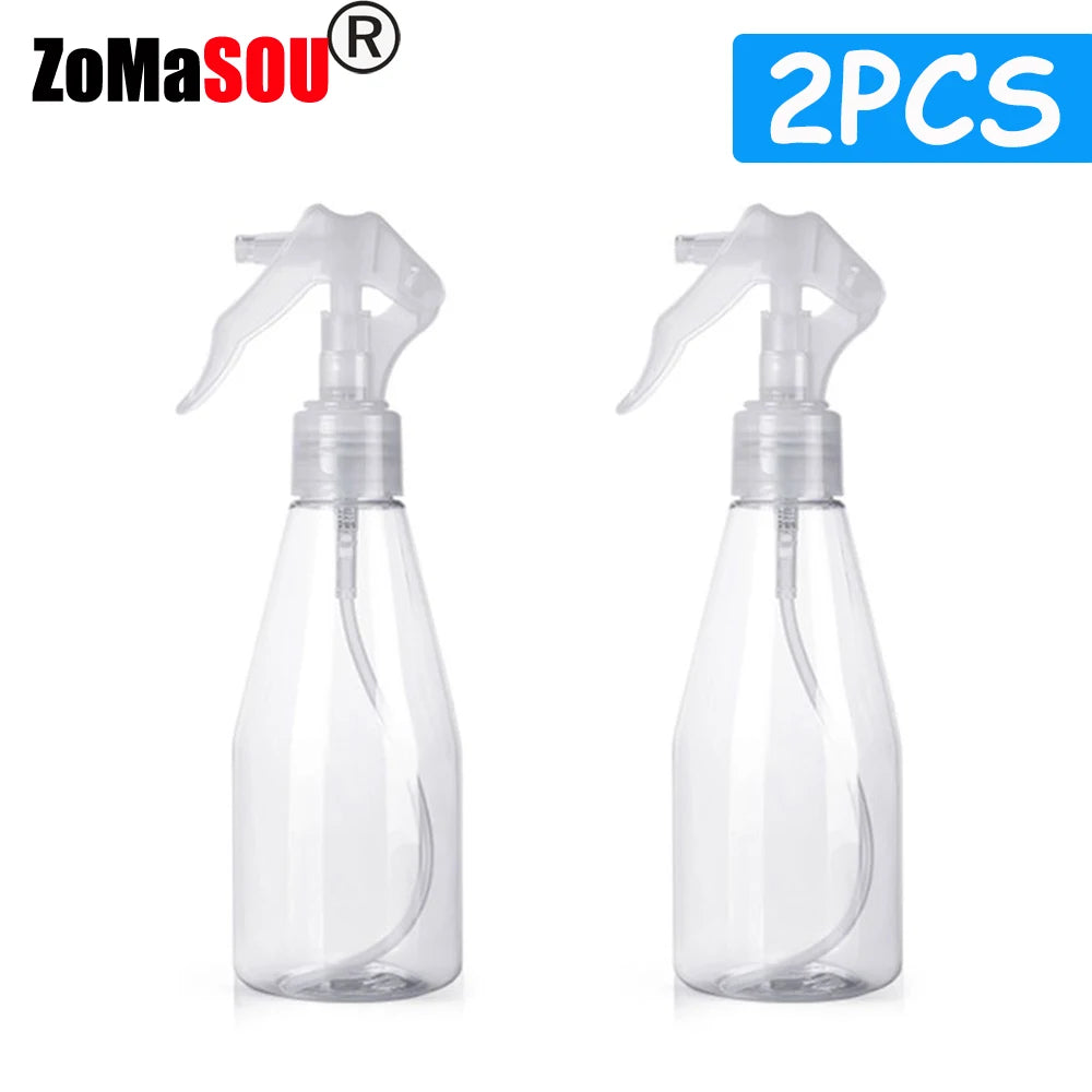 200ml 1-9Pcs Top Hand Trigger Spray Bottle Plastic Cleaning Water Sprayer Perfume Atomizer Empty Bottle Kitchen Gardening Tools