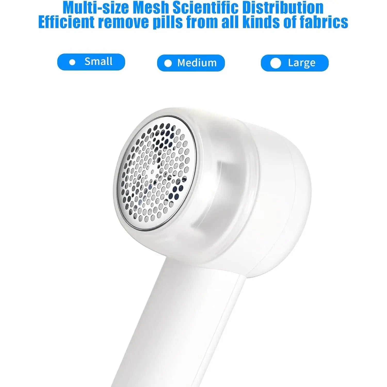 Electric Lint Remover Fabric Shaver for Clothes Portable Rechargeable Long-Lasting Battery Large Shaving Area 2 Speeds for Effortless Pilling Removal