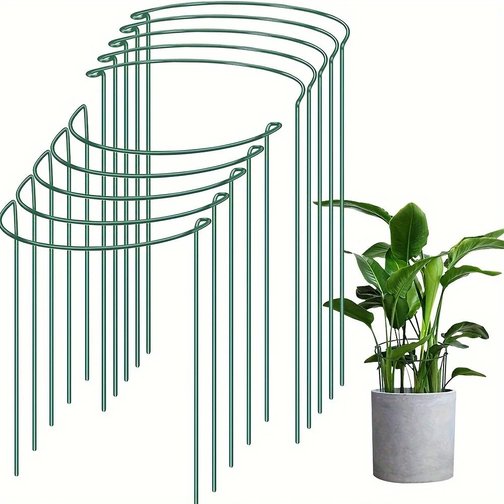 10PCSPlant Support Frame Climbing Vine Frame Gardening Bracket Tomato Cucumber Climbing Frame Household Flower Pot Fixed Support