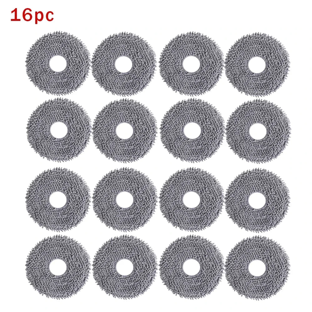 Mop Pads for Roborock G20s Ultra/P20 PRO/P10 PRO/Saros 10R/Qrevo Curv/Qrevo Edge/Q Revo/Qrevo MaxV/QV 35A Robot Vacuum Mopping