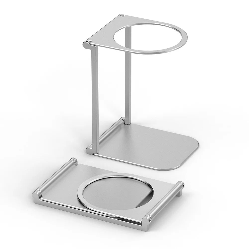 HOMEFISH Foldable Aluminum Alloy Coffee Drip Holder Stand Support for Wireless Electric Portable Espresso Machine Accessories