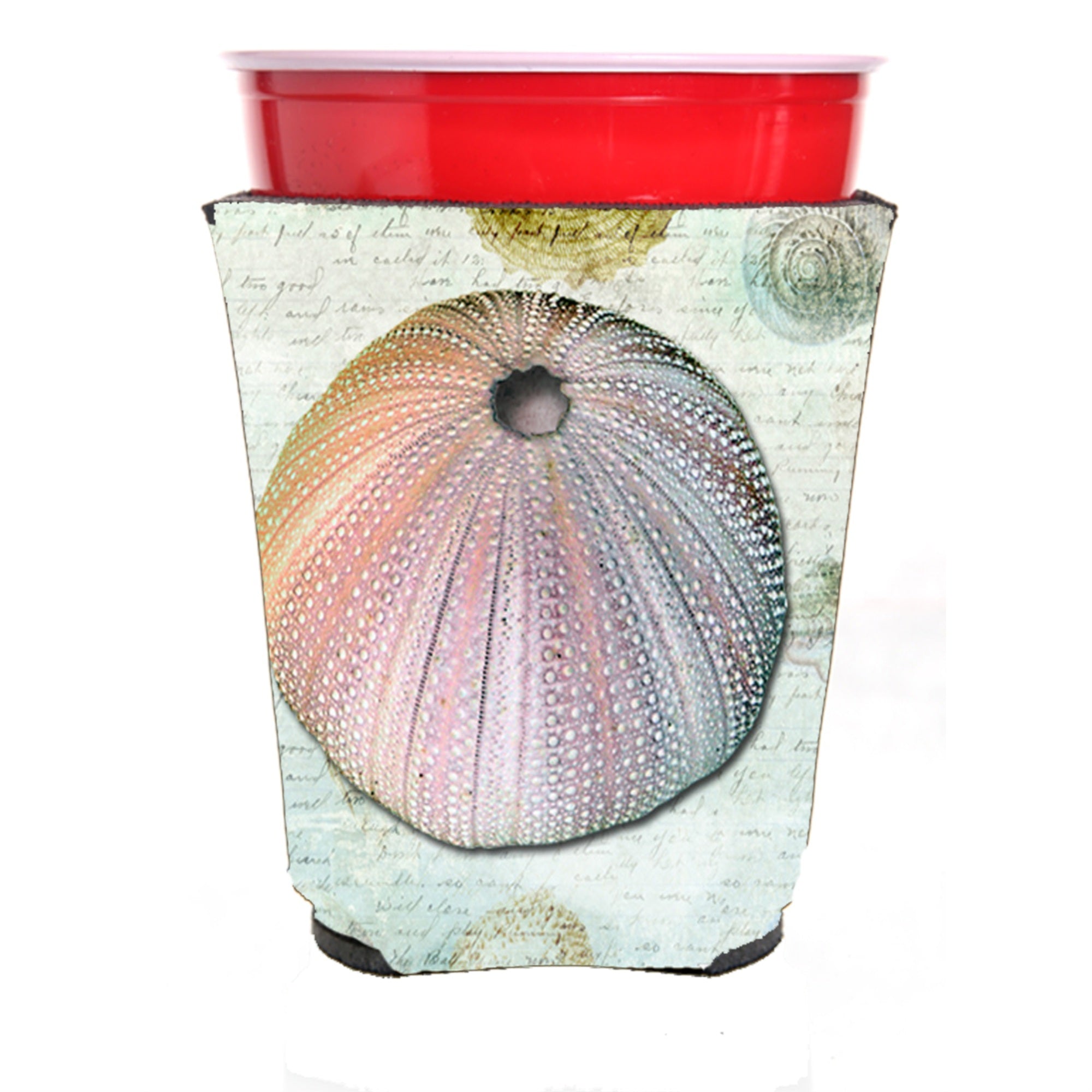 Anemone  Red Solo Cup Beverage Insulator Hugger