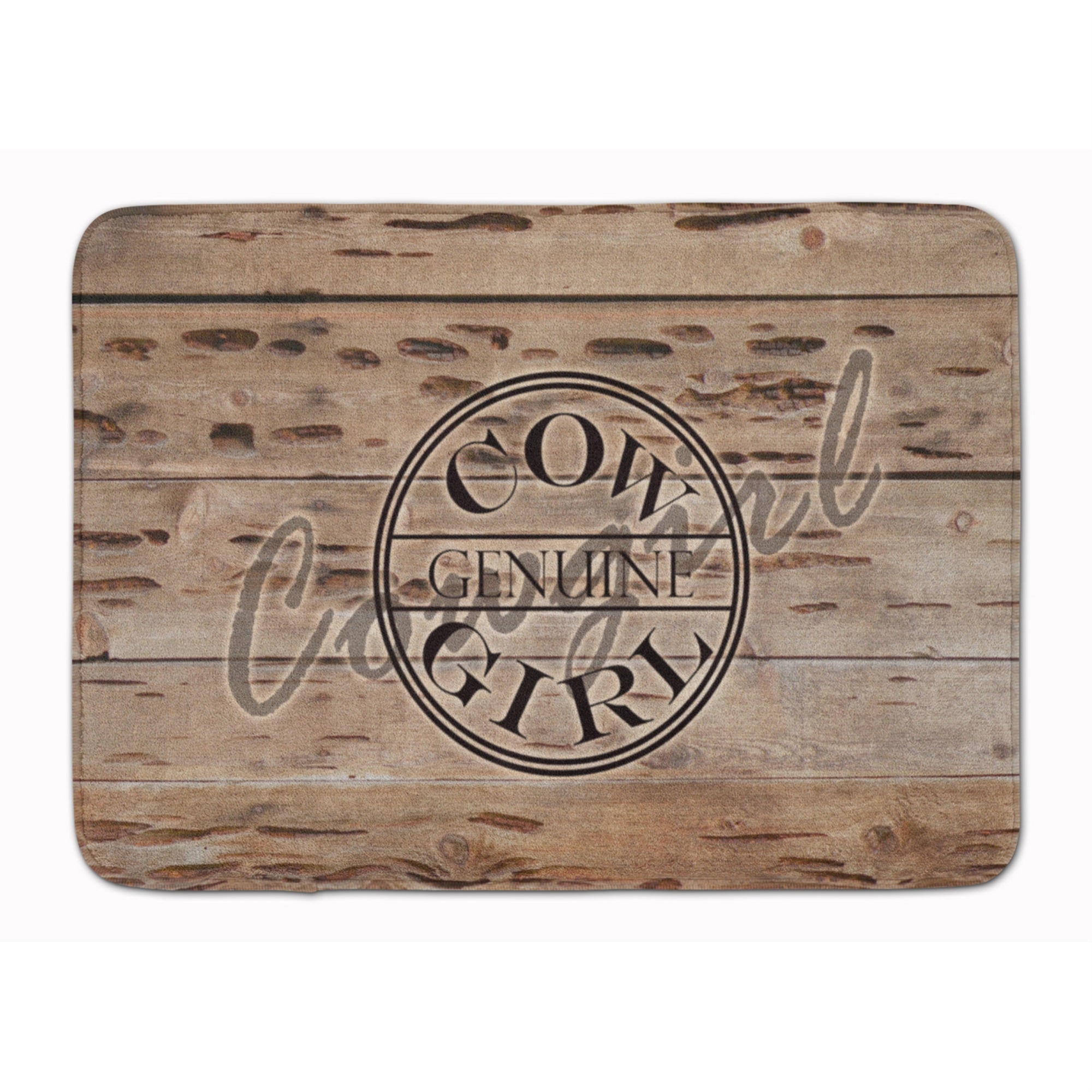 'Caroline'S Treasures Cow Girl Branded Floor Mat, 19'''' X 27'''', Multicolor''