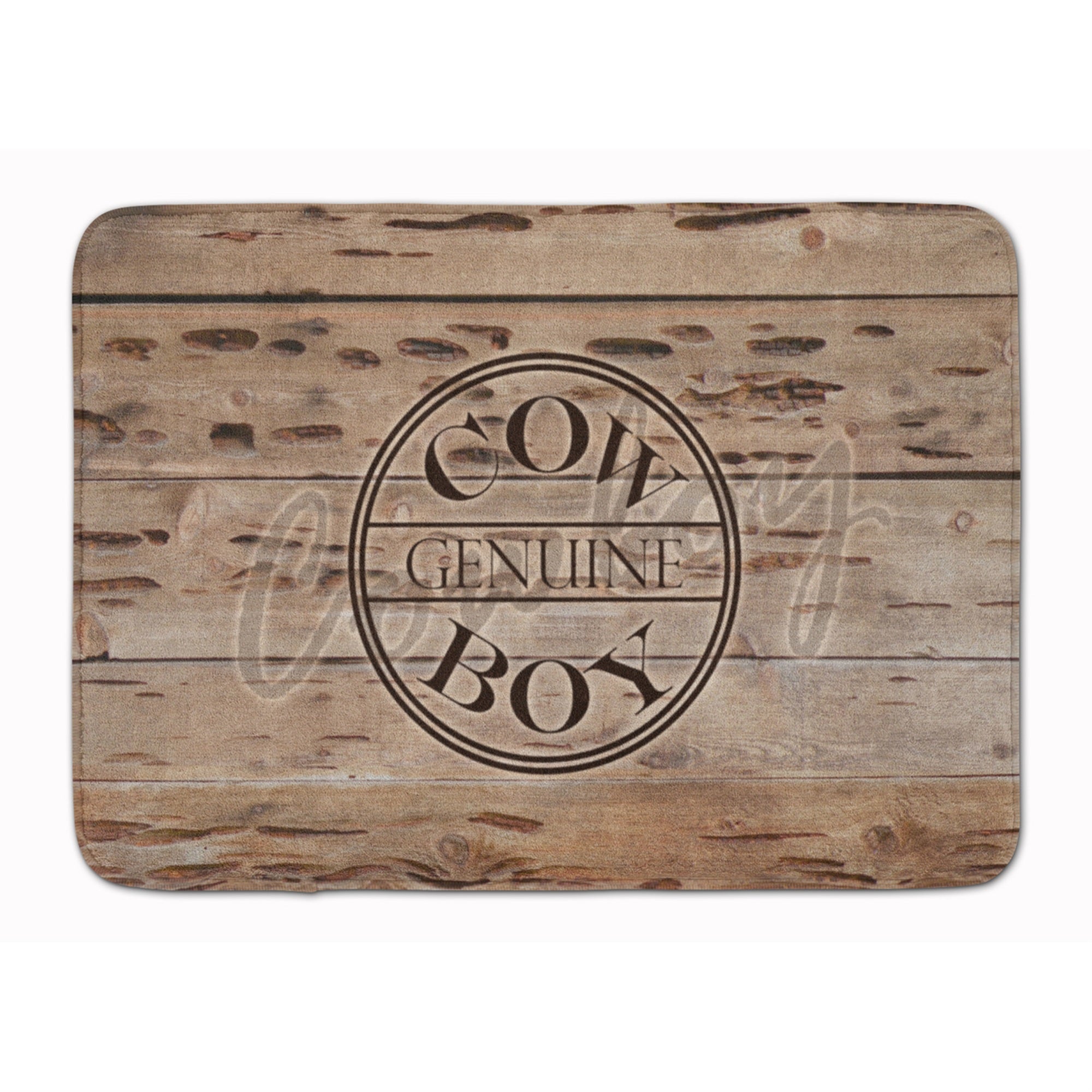 'Caroline'S Treasures Cow Boy Branded Floor Mat, 19'''' X 27'''', Multicolor''