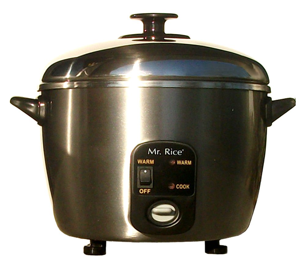 3cups Stainless Steel Rice Cooker / Steamer
