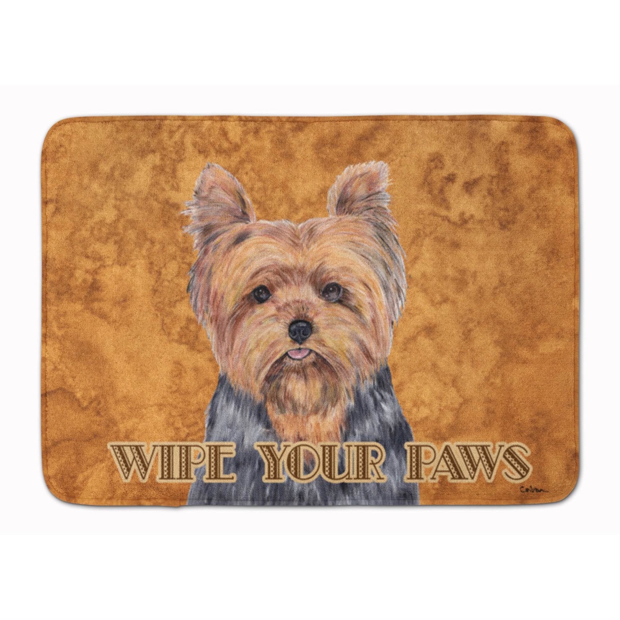 Carolines Treasures Yorkie Floor Mat, 19 x 27, Multicolor