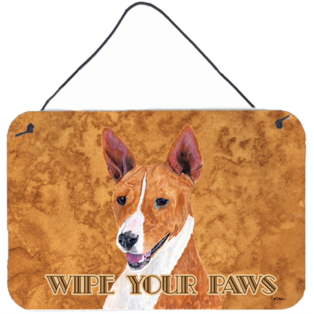 'Caroline'S Treasures Basenji Aluminum Metal Wall Or Door Hanging Prints, 8 X 12''''''