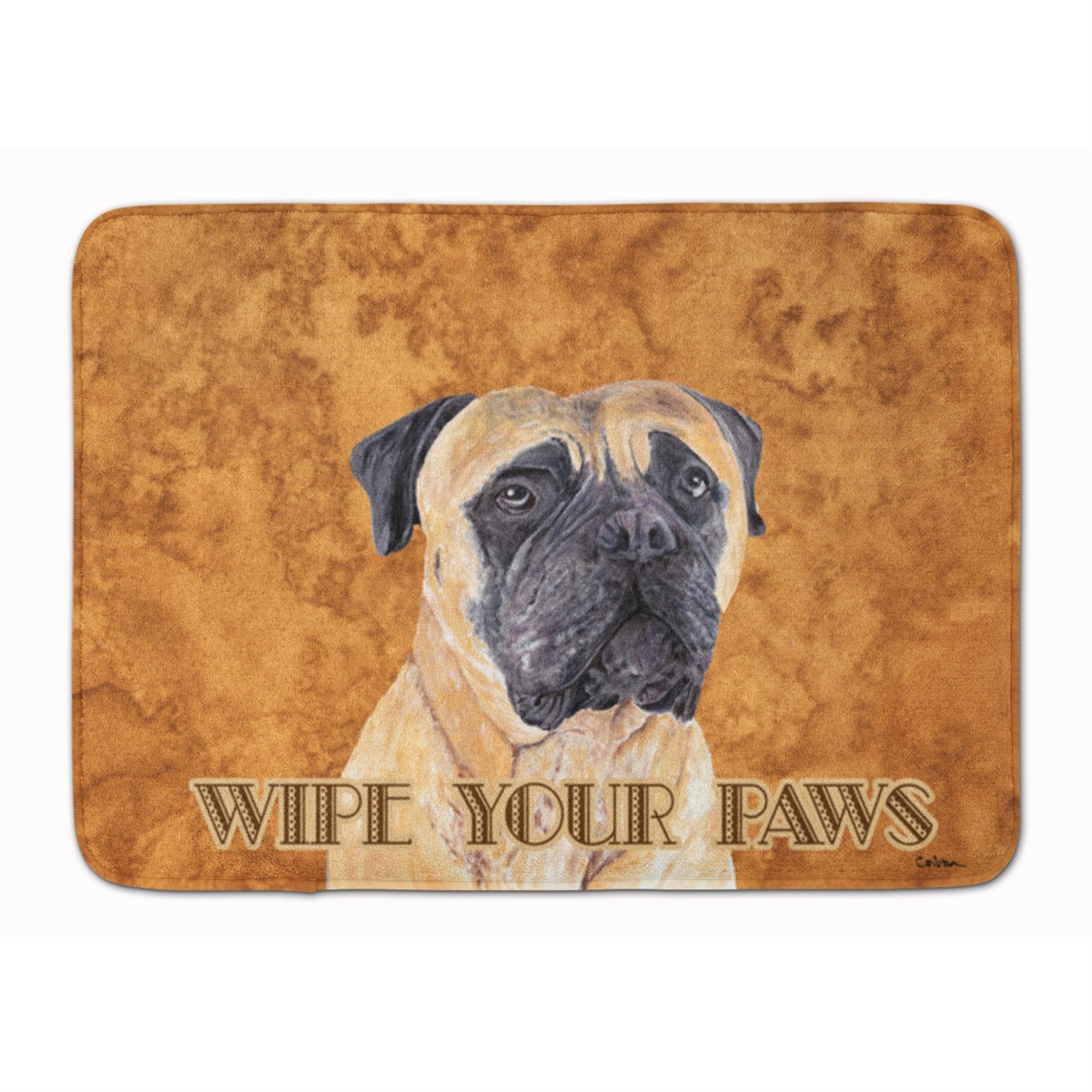 'Caroline'S Treasures Mastiff Wipe Your Paws Floor Mat, 19'''' X 27'''', Multicolor''