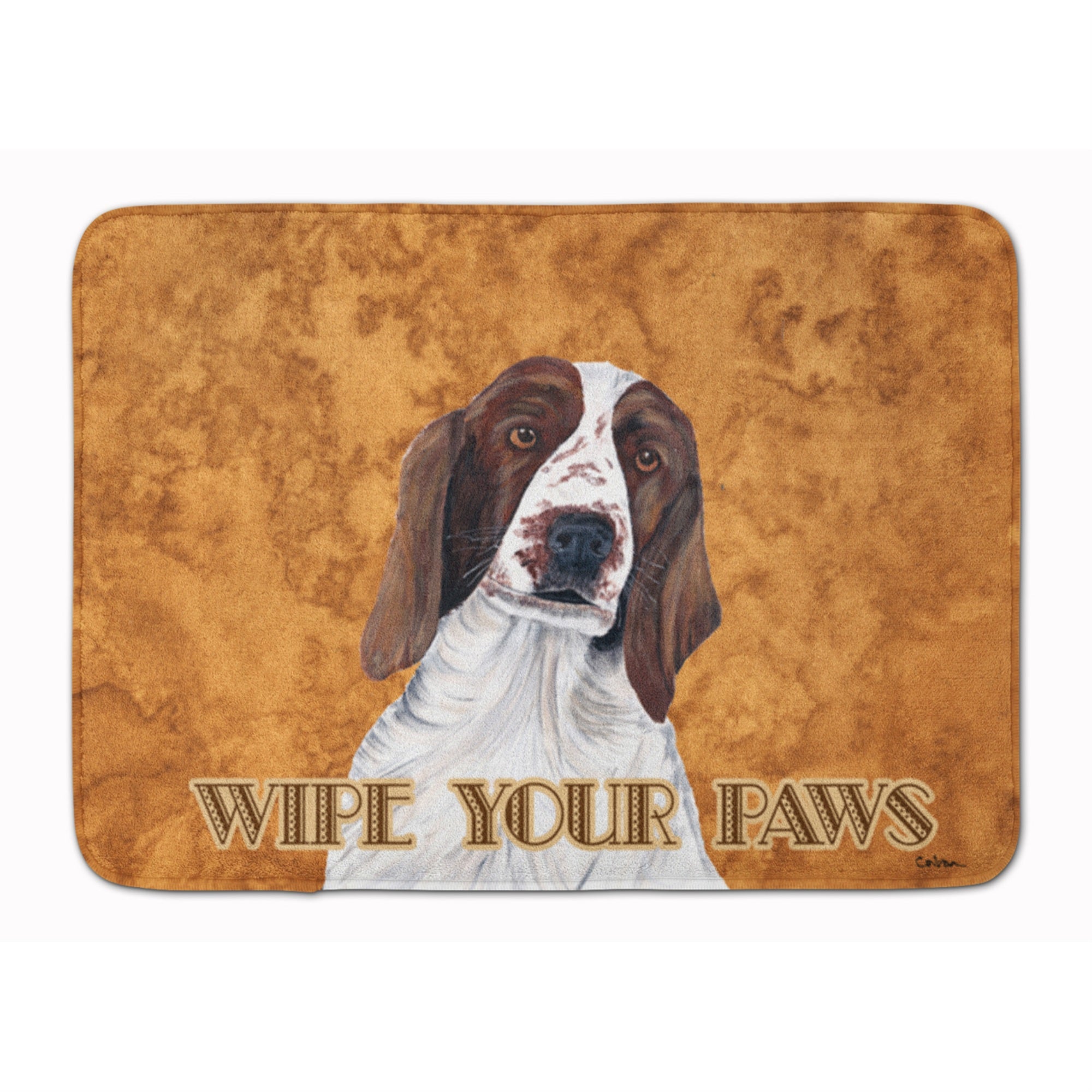 'Caroline'S Treasures Springer Spaniel Wipe Your Paws Floor Mat, 19'''' X 27'''', Multicolor''