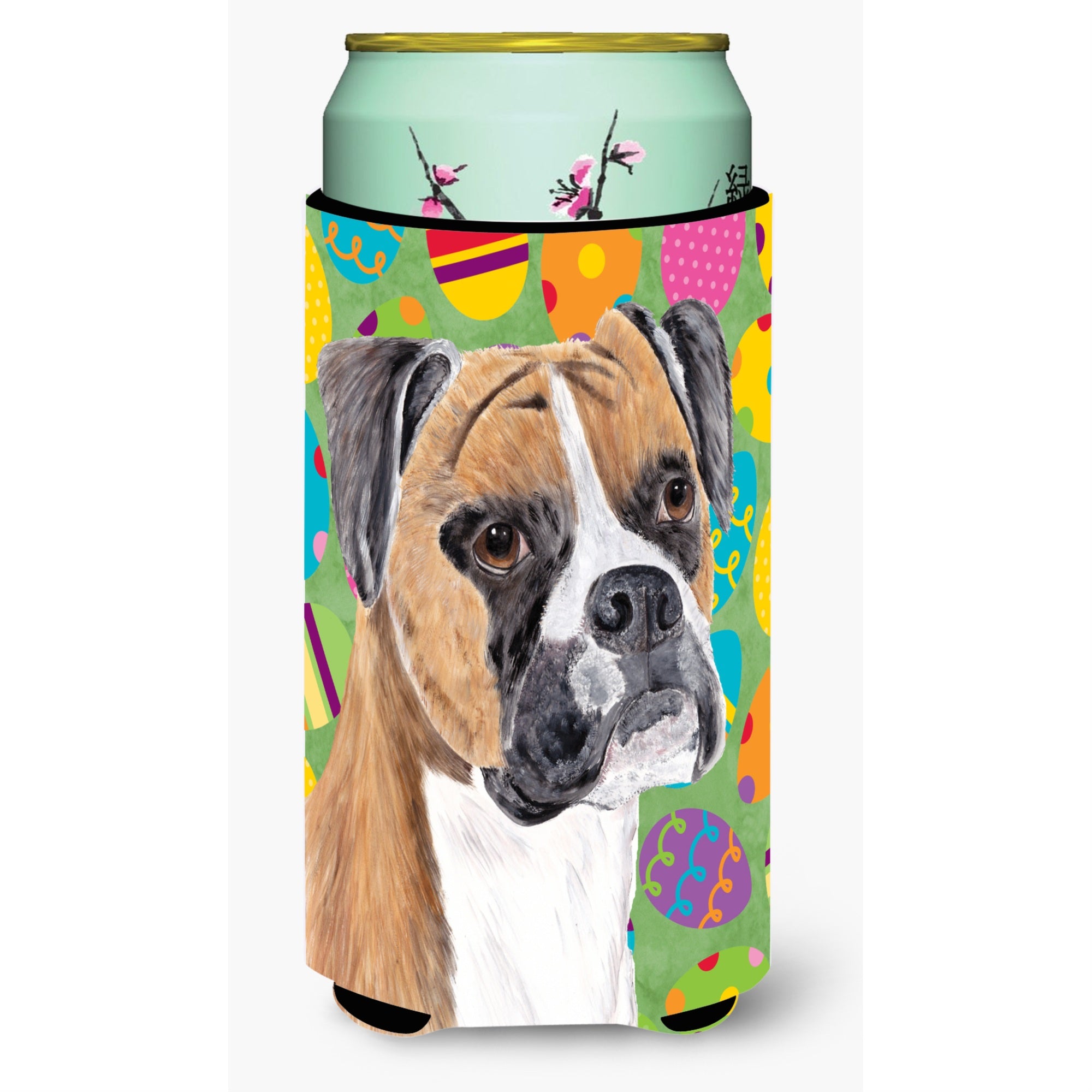 Boxer Easter Eggtravaganza  Tall Boy Beverage Insulator Beverage Insulator Hugger