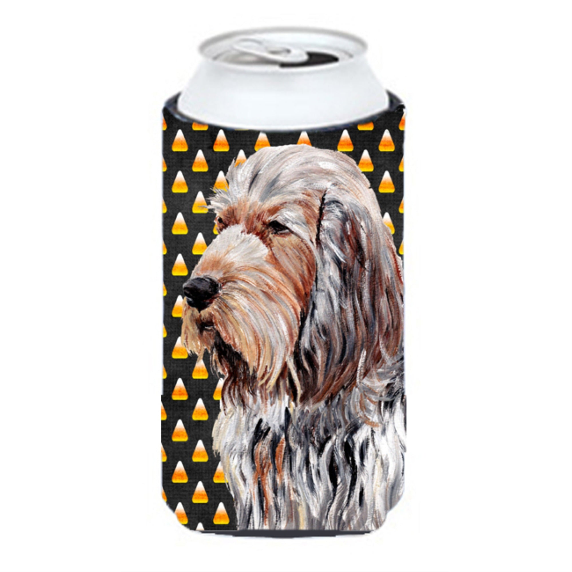 Otterhound Candy Corn Halloween Tall Boy Beverage Insulator Hugger Sc9660Tbc
