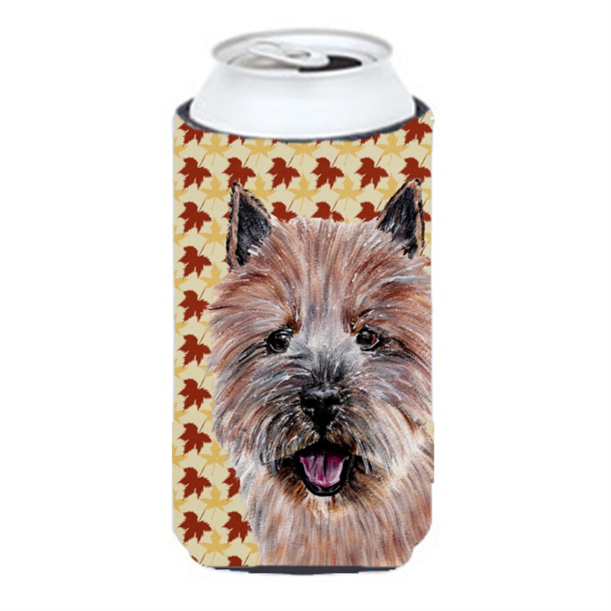 Norwich Terrier Fall Leaves Tall Boy Beverage Insulator Hugger SC9686TBC