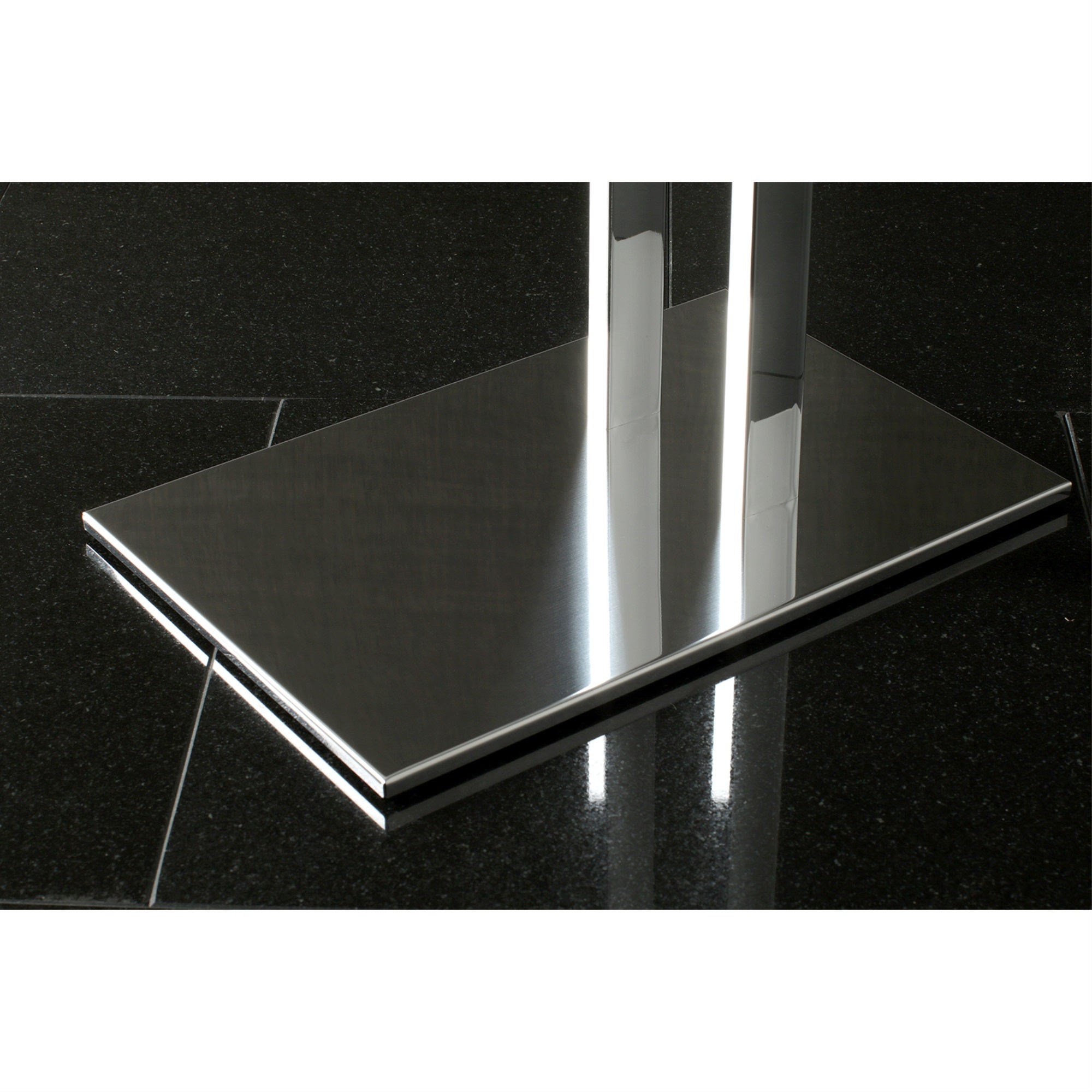 Kingston Brass SCC6031 Freestanding Double Towel Rack  Polished Chrome