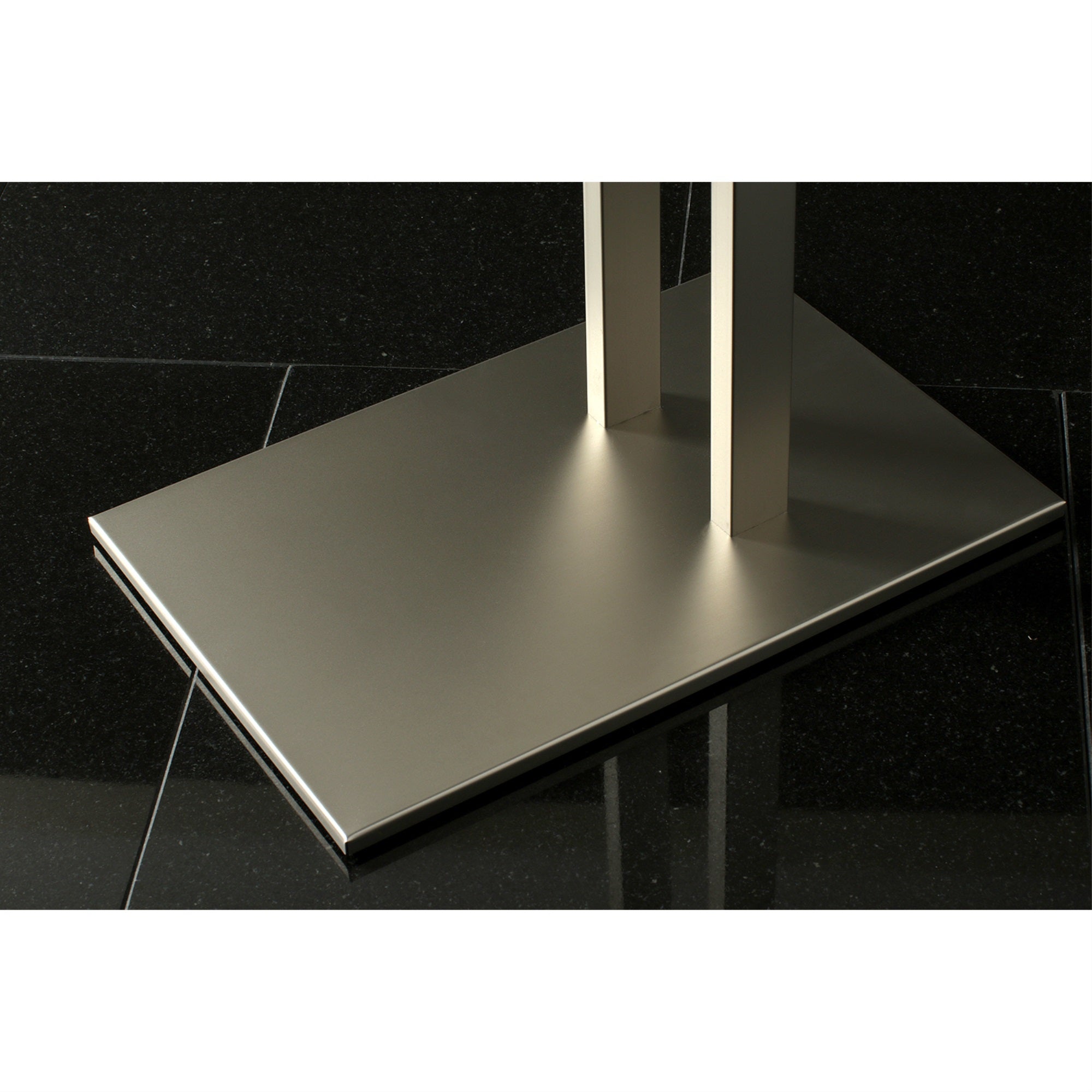 Kingston Brass SCC6038 Freestanding Double Towel Rack  Brushed Nickel