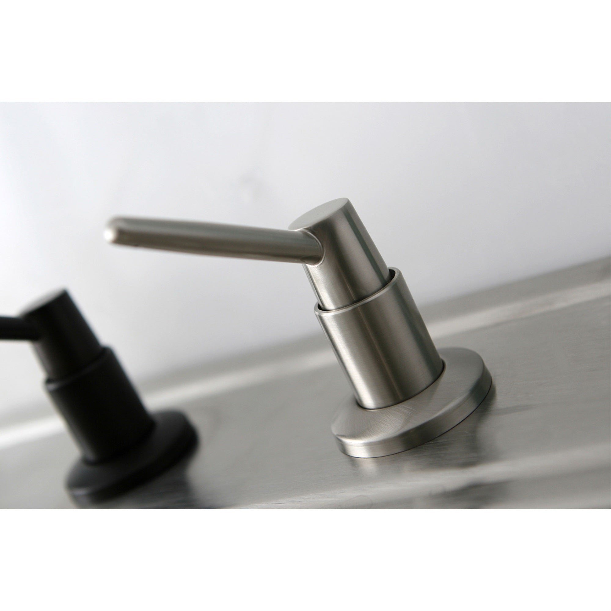 Kingston Brass SD8648 Elinvar Soap Dispenser  Brushed Nickel