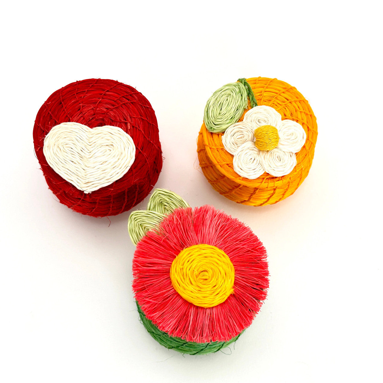 Yellow Daisy Tiny Basket