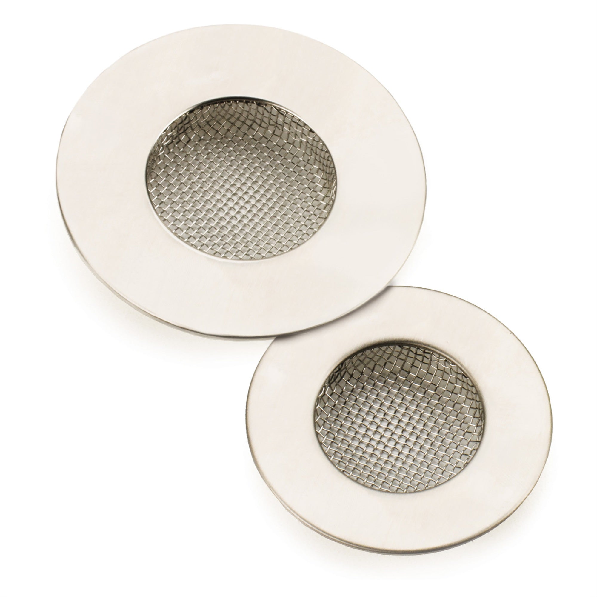 RSVP Sink Strainer Set Of 2  - 1.25 & 1.5in Dia.