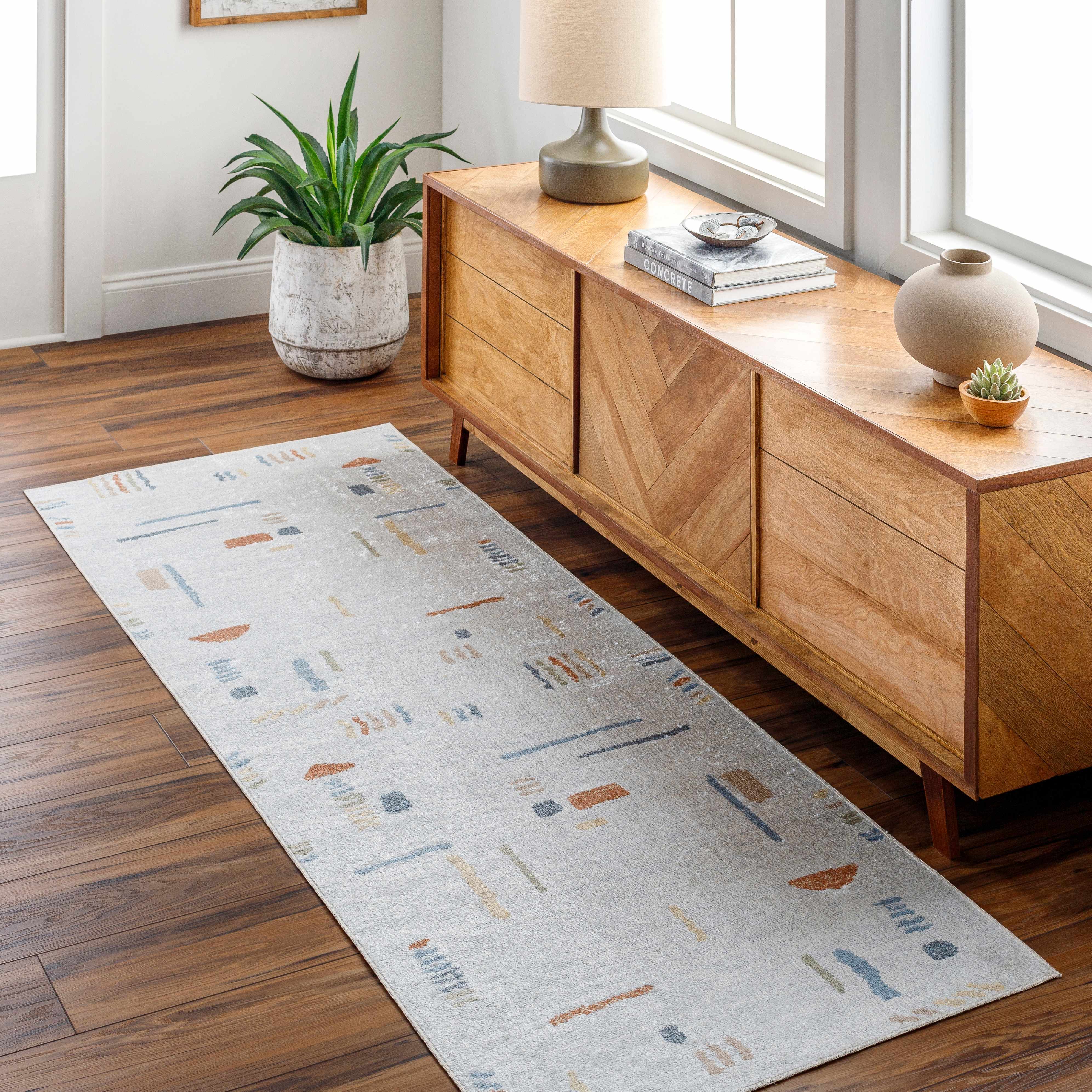 Arnon Washable 7ft Runner Rug
