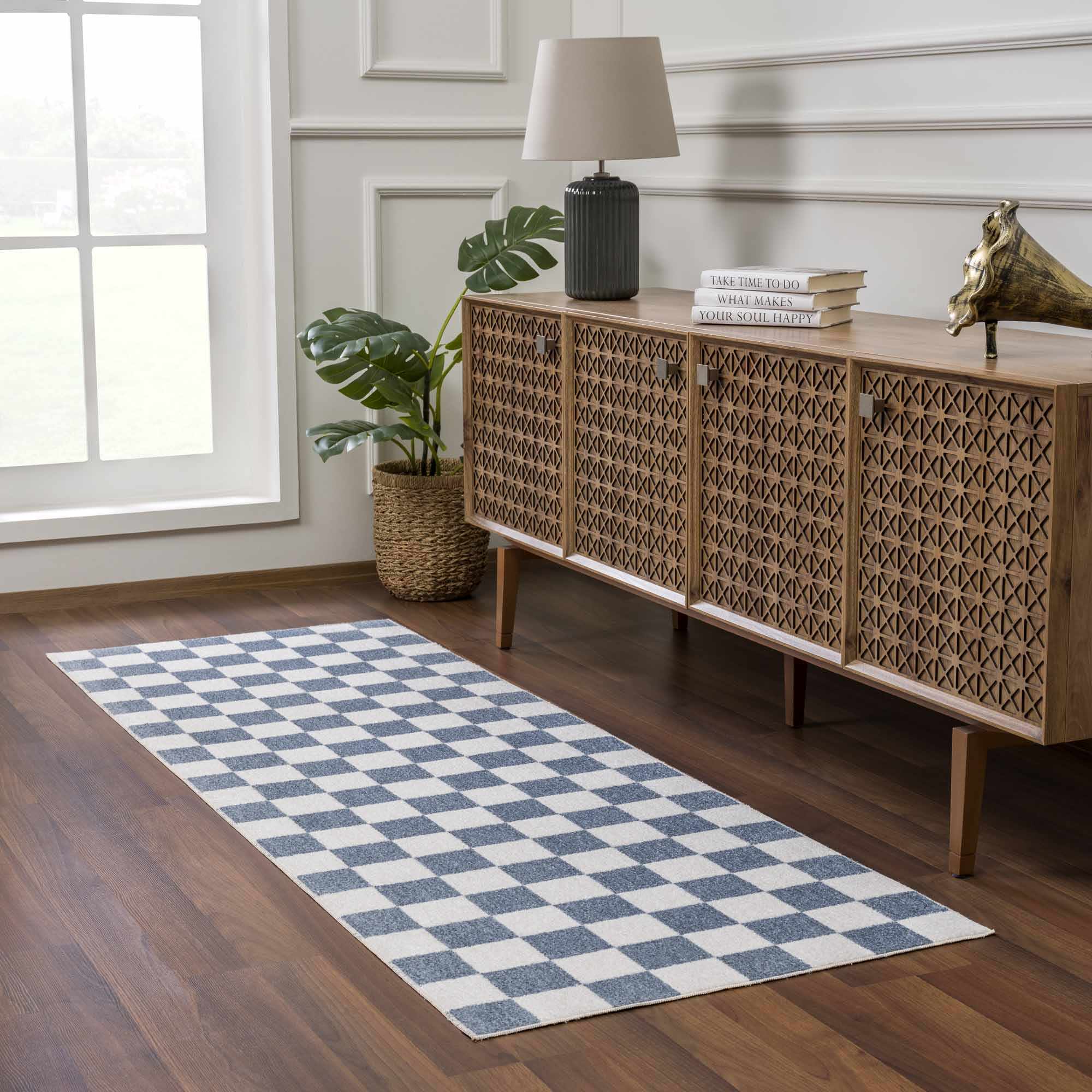 Brone Washable 7ft Runner Rug