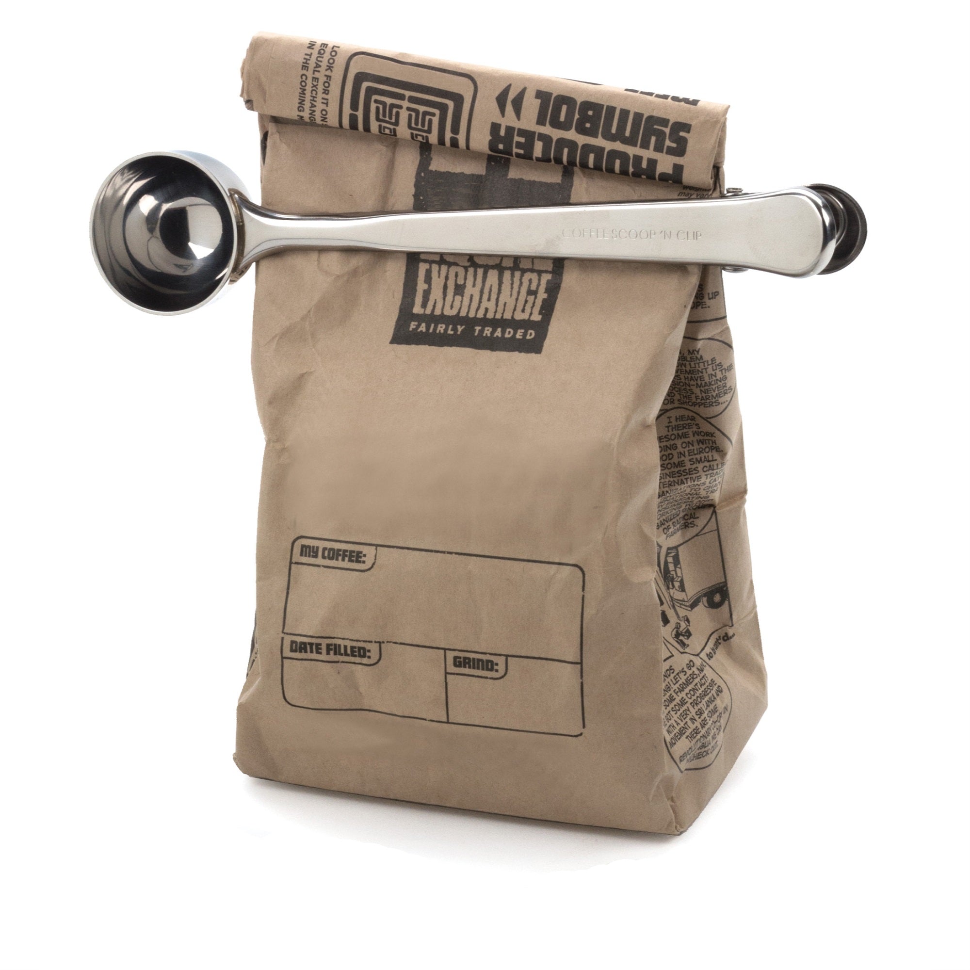 RSVP International Coffee Scoop 'N Clip