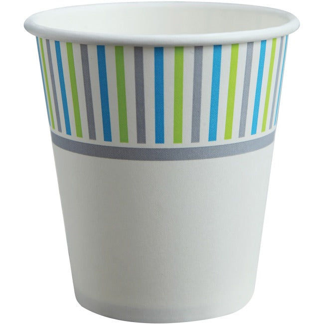 Genuine Joe GJO10316 8 fl. oz Hot Cup  Assorted Color