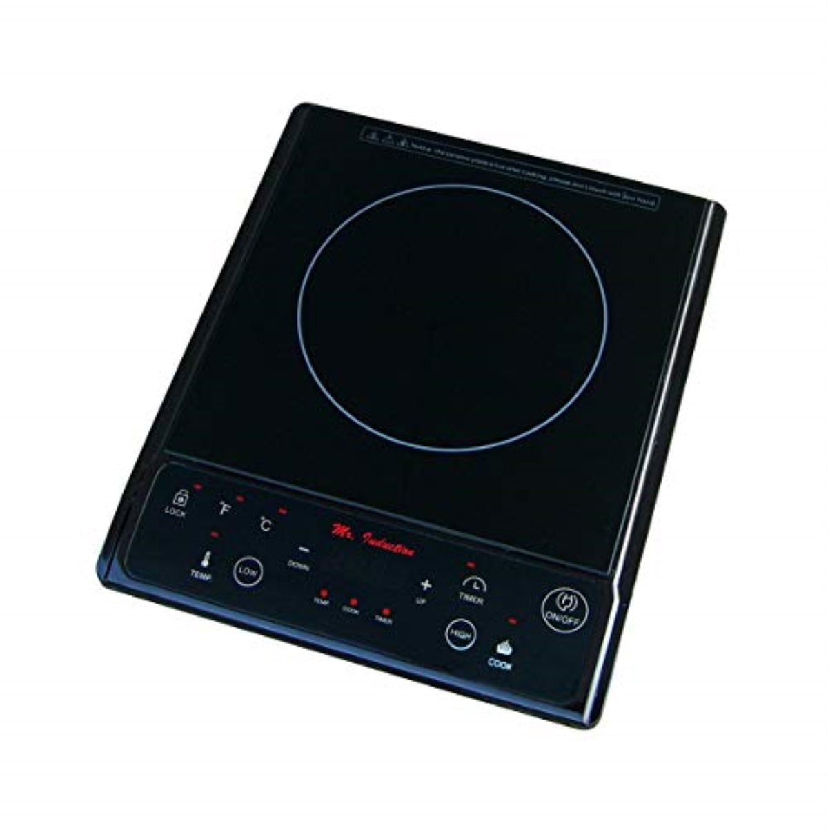 1300W Induction In Black (Countertop)